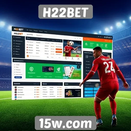 Facilidade de uso da interface do usuário no H22BET